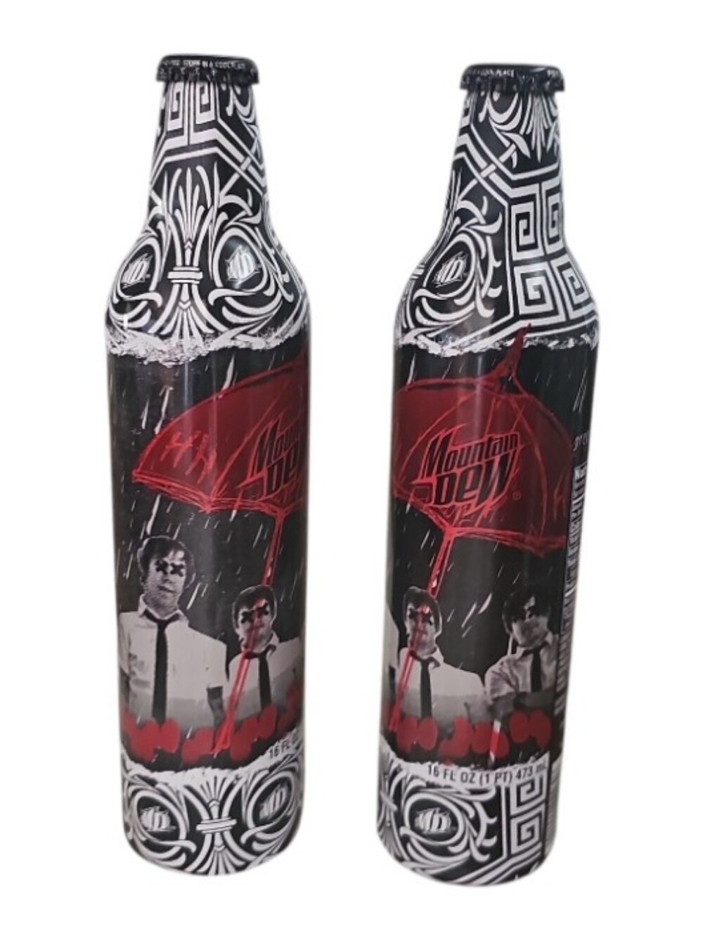Hawthorne Heights Dew Circuit Breakout Tour Mountain Dew Aluminum Bottles Unopen